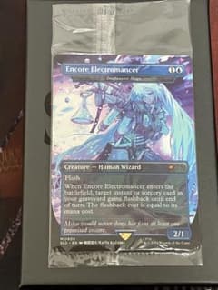 MTG secret lair アンコールの電術師 瞬唱の魔道士 初音ミク - メルカリ