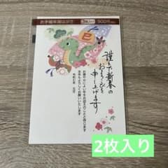 年賀状 2025年 2枚セット 年賀はがき - メルカリ