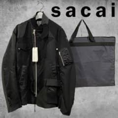美品SACAI Hank Willias Thomas MA-1 ブルゾン3 L - メルカリ