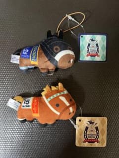 サラブレッドコレクション ふっくらマスコット 2体セット - メルカリ