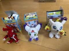 デジモンテイマーズ 新デジモンフレンズ ぬいぐるみマスコット 3種