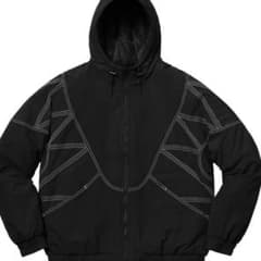 supreme zigzag stitch puffy jacket - メルカリ