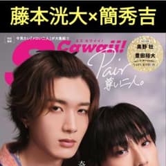 藤本洸大 簡秀吉 切り抜き S Cawaii! エスカワイイ 雑誌 被写界深度