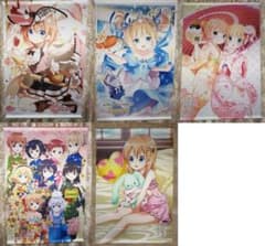 ご注文はうさぎですか？ タペストリー5本セット ココア チノ シャロ