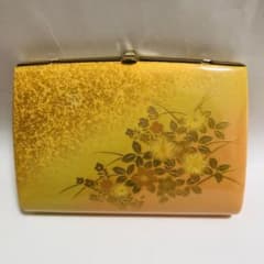 和装用バッグ 花柄 金箔装飾 - メルカリ