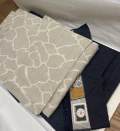 本塩沢紬やまだ織／100亀甲結城紬 単衣着物2枚 - メルカリ