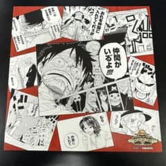 ワンピース 麦わらストア 限定特典 イラストシート ルフィ 冒険の