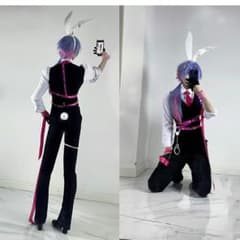 ラビットホール スーツ ヴィッグ付き！ 男装 コスプレ衣装 初音ミク