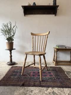 ビンテージ ダイニングチェア カフェチェア 剥離加工 no4 - メルカリ