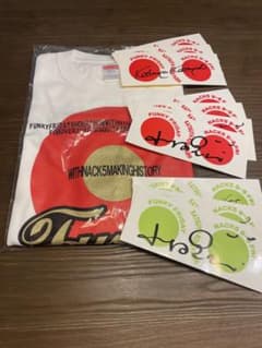 NACK5 FUNKY FRIDAY ファンフラ Tシャツ+ステッカー10枚 - メルカリ