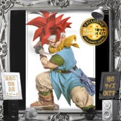 ガレージキット 1/12 クロノ・トリガー クロノ フィギュア未塗装未組立