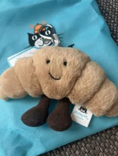 新品 ジェリーキャット クロワッサン パン キーホルダー バッグ