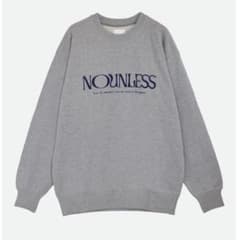 NOUNLESS LOGO WITH MESSAGE SWEAT - メルカリ