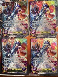 ファイアーエムブレム サイファ第21弾SR「炎雷の盟主 リリーナ」4枚