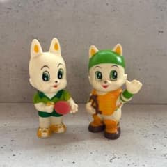 ワンサくん 三和銀行 貯金箱 1970年代 ソフビ人形 2体 - メルカリ