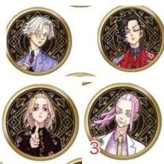 東京リベンジャーズ 原画展 アルティメタル缶バッジ 三途 佐野 乾 九井