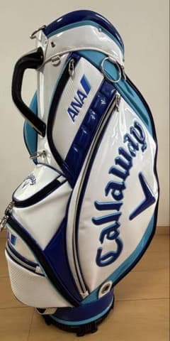 Callaway キャディバッグ ホワイト ブルー ANAコラボ 9.5型 - メルカリ