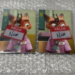 ズートピア2 映画 入場者特典 韓国限定 6週目 キーホルダー 2個セット