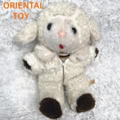 希少品 オリエンタルトーイ 昭和レトロ ぬいぐるみ 羊 ひつじ 着せ替え