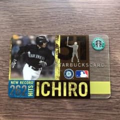 □スターバックス カード イチロー 旧ロゴ 希少 - メルカリ