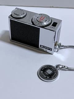 SONY ミニラジオ ICR-90 昭和レトロ - メルカリ