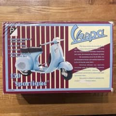 ピアジオ ベスパ 水色 スクーター 限定車 ミニカー モデルカー