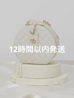 Darich ダーリッチ キルティングサークルバッグ アイボリー - メルカリ