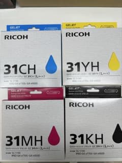RICOH GC31KH.CH.YH.MH - メルカリ