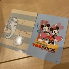 ディズニーストア じゃんけんカード ダンボ ミッキーマウス ミニー
