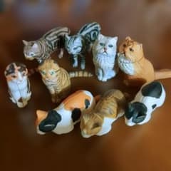 チョコエッグ日本の動物コレクション 猫 9体 - メルカリ