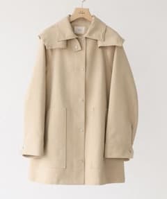 再値下げ!】IENA トリプルクロスフードコート ベージュ 36 - メルカリ