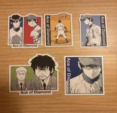 ダイヤのA 原画展 ランダム挿絵ステッカー 沢村栄純 - メルカリ