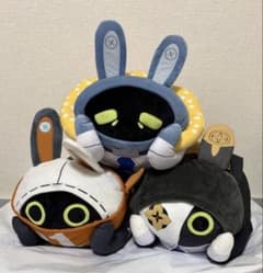 GIGO限定 ゼンゼロ ボンプ 寝そべりぬいぐるみ 3種 コンプセット