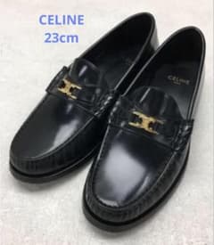 極美品】CELINE セリーヌ ルコ ローファー 本革 レザー トリオンフ