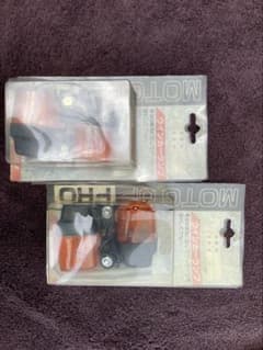 当時物新品 LEAD 角型 ウインカーランプ リード工業 黒ボディレンズ