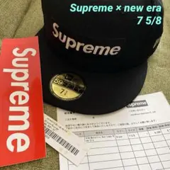 2026年最新】SUPREME キャップ ニューエラ 7 3/8の人気アイテム - メルカリ