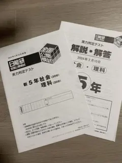 2026年最新】日能研 5年 テストの人気アイテム - メルカリ