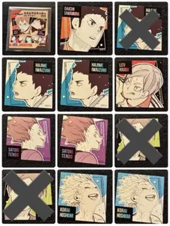 2026年最新】ハイキュー展 マグネットステッカーコレクションの人気