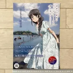 2026年最新】青春ブタ野郎はバニーガール先輩の夢を見ないポスターの