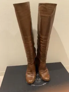 2026年最新】PRADA カラー：ブラウン系 ロングブーツの人気アイテム