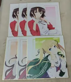 2026年最新】冴えない彼女の育て方色紙の人気アイテム - メルカリ