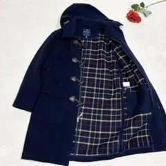 超極上品 ムーアブルック ブルックスブラザーズ 杢ネイビー ダッフル