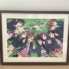 2026年最新】ラブライブ キャスト9人直筆サイン入り複製原画の人気