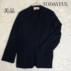 2026年最新】collarless twill jacket todayfulの人気アイテム - メルカリ