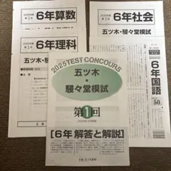 2026年最新】五ツ木模試 5年の人気アイテム - メルカリ