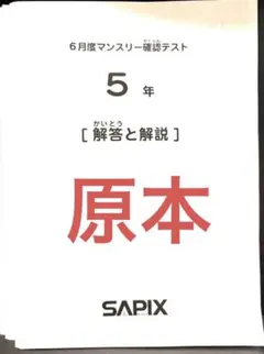 2026年最新】Sapix 5年 夏期講習の人気アイテム - メルカリ