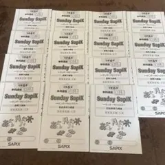 2025年度最新】サピックス 6年 算数 基礎力トレーニング12冊フルセット