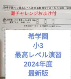 2026年最新】希学園 最高レベル 小3の人気アイテム - メルカリ