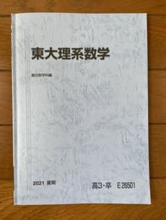 米村明芳 22年度 東大理係数学研究 通期講習