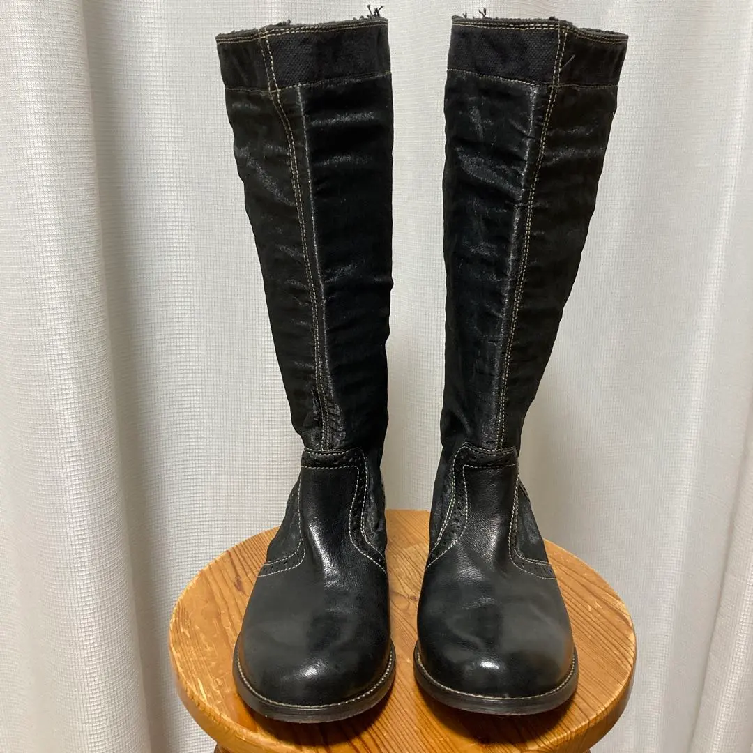 2026年最新】DIESEL カラー：ブラック系 ロングブーツの人気アイテム